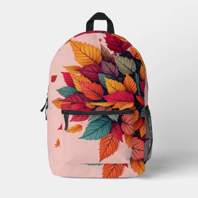 Autumn leaves design bag (Front)