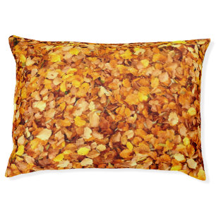 Autumn Leaves Dog Bed