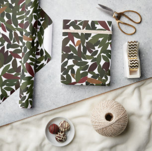 Autumn Leaves Fall Nature Wrapping Paper