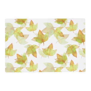 Autumn Leaves Falling, Colors of Fall Placemat