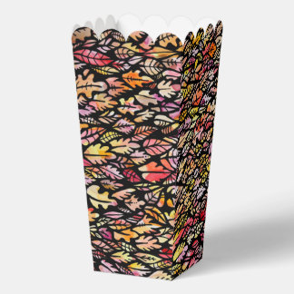 Autumn Leaves Favor Boxes