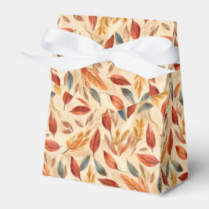 Autumn Leaves Favor Gift Box