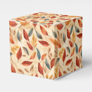 Autumn Leaves Favor Gift Box
