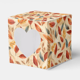 Autumn Leaves Favor Gift Box