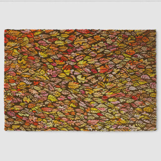 Autumn Leaves Fiber Doormat