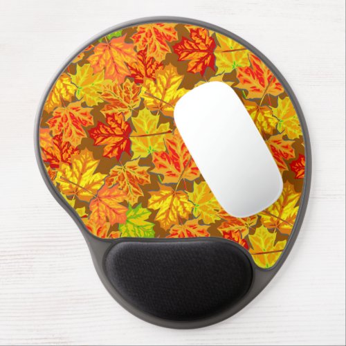 Autumn Leaves Gel Mouse Pad