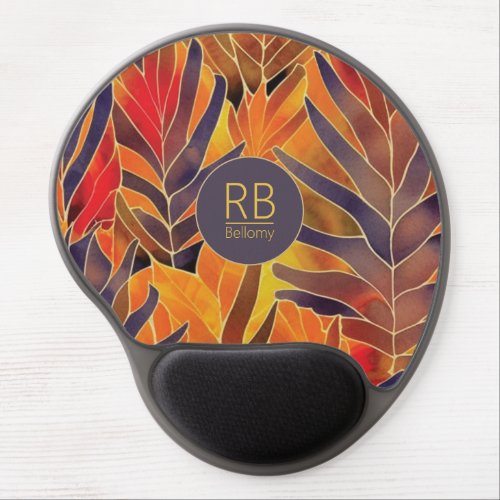 Autumn Leaves Gel Mouse Pad