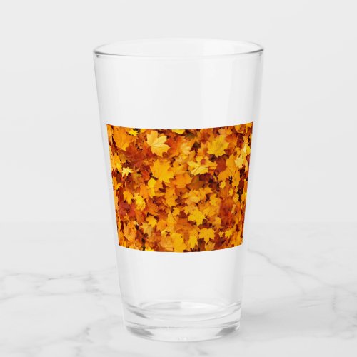 Autumn Leaves Glass