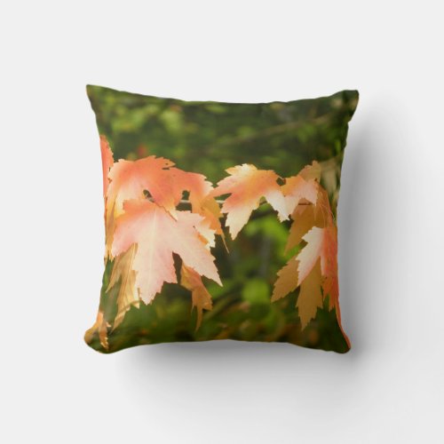 Autumn Leaves Glow Pillow