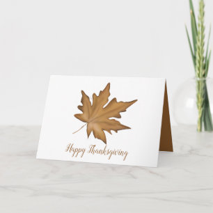 Autumn Leaves Holiday Card