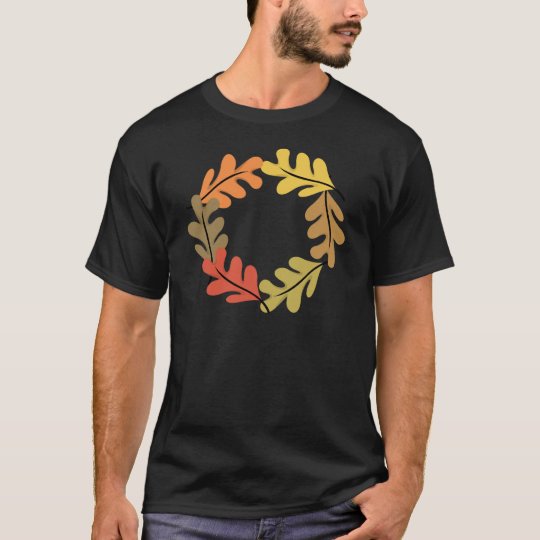Autumn Leaves Hoop T-Shirt
