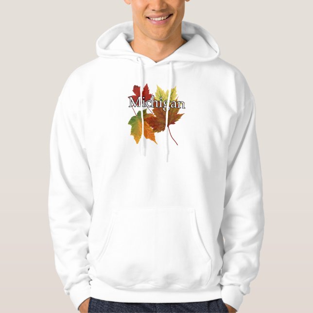 AUTUMN LEAVES IN MICHIGAN HOODIE (Front)