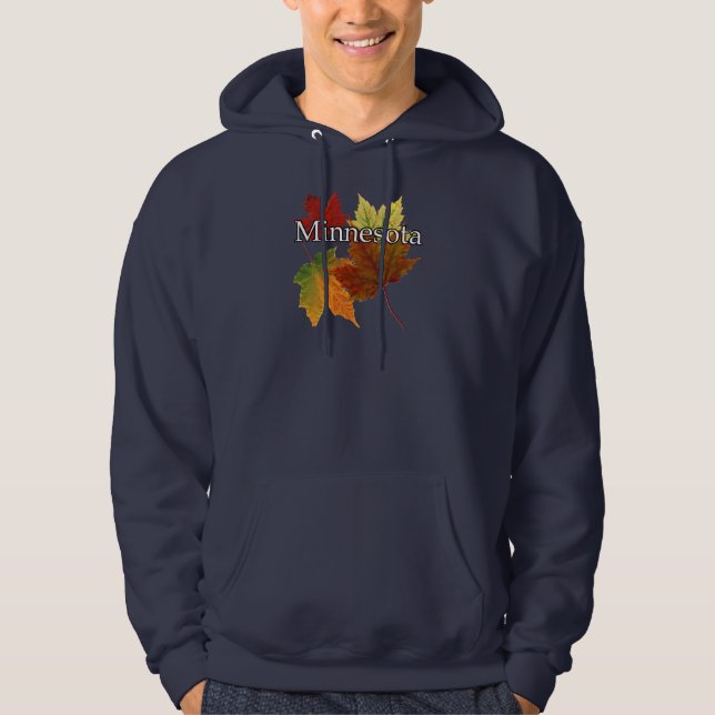 AUTUMN LEAVES IN MINNESOTA HOODIE (Front)