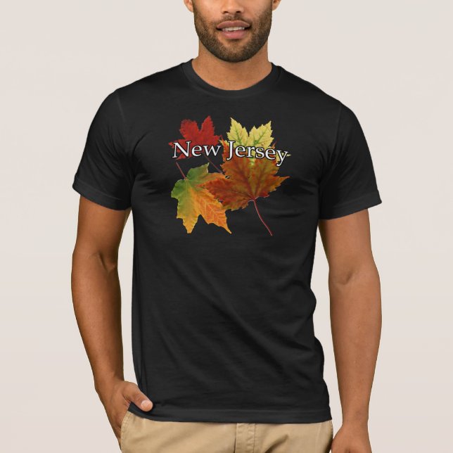 Autumn Leaves in New Jersey T-Shirt (Front)