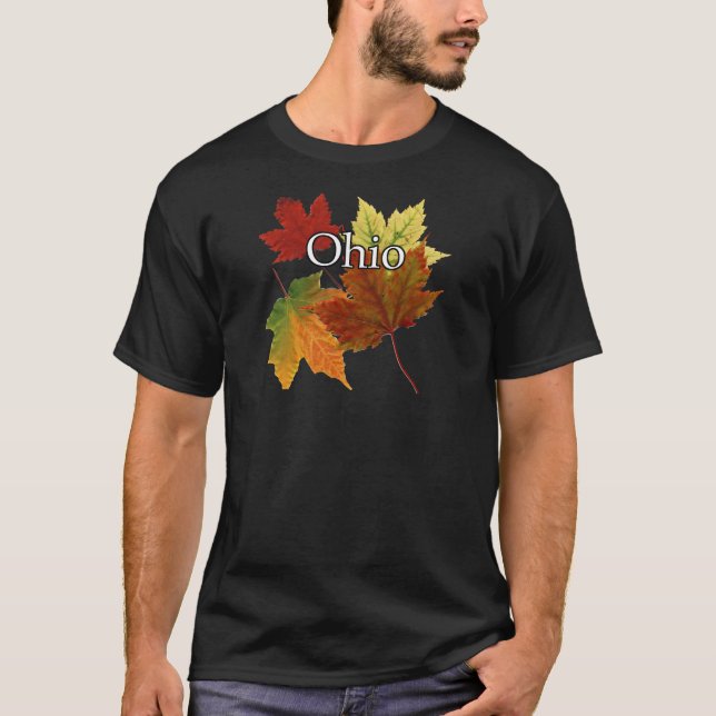 AUTUMN LEAVES IN OHIO T-Shirt (Front)