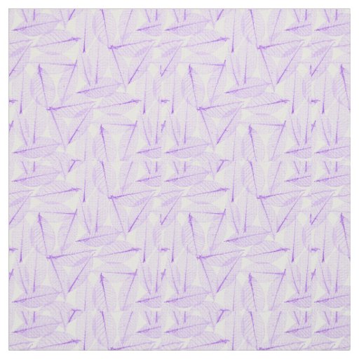 Autumn Leaves in Purple Fabric