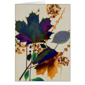 Autumn Leaves in Royal Colors (Front)