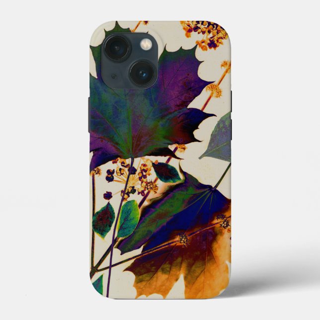 Autumn Leaves in Royal Colors  Case-Mate iPhone Case (Back)