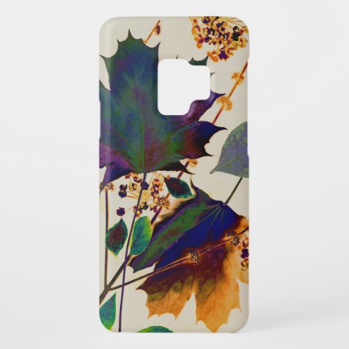 Autumn Leaves in Royal Colors Case_Mate Samsung Galaxy S9 Case