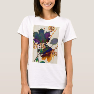 Autumn Leaves in Royal Colors T-Shirt