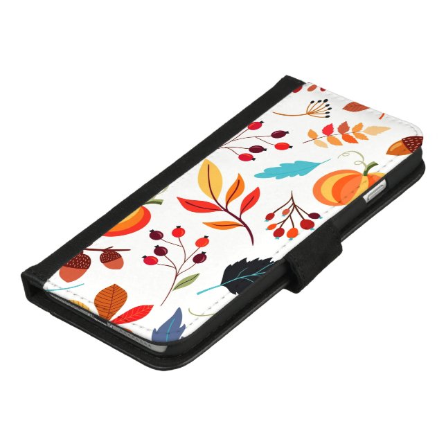 Autumn Leaves iPhone Wallet Case (Bottom)