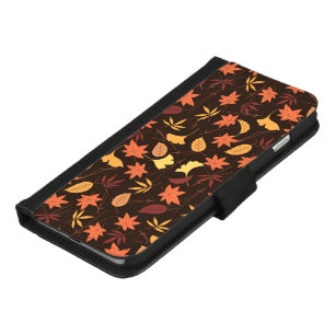 Autumn Leaves iPhone Wallet Case Gift