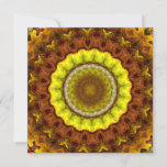 Autumn Leaves Kaleidoscope Mandala