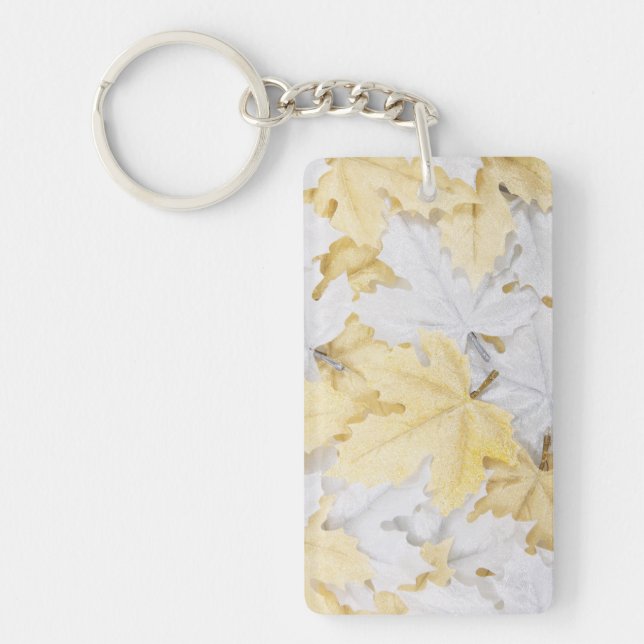 Autumn Leaves Keychain (Front)
