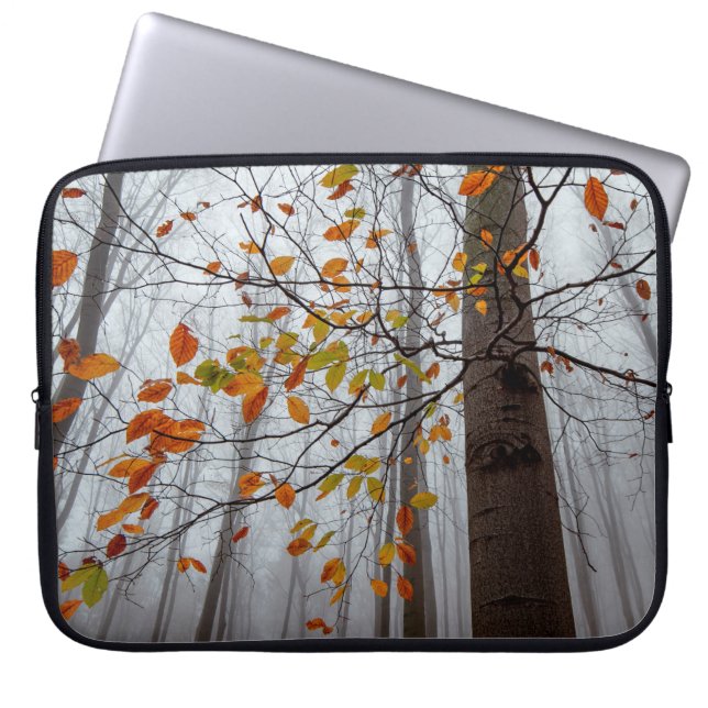 Autumn leaves laptop sleeve (Front)