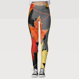 Autumn Leaves Leggings