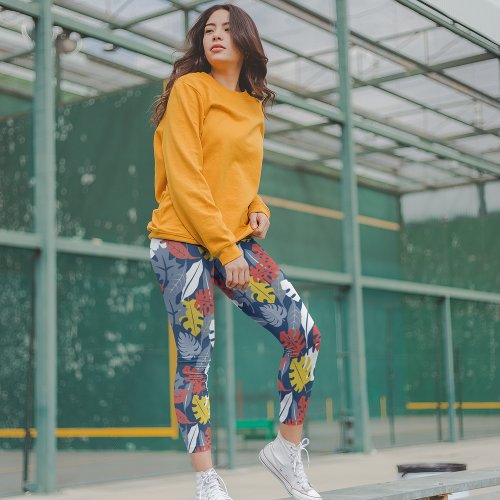 Autumn Leaves Leggings