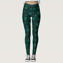 Autumn leaves leggings