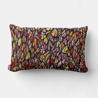 Autumn Leaves Lumbar Pillow