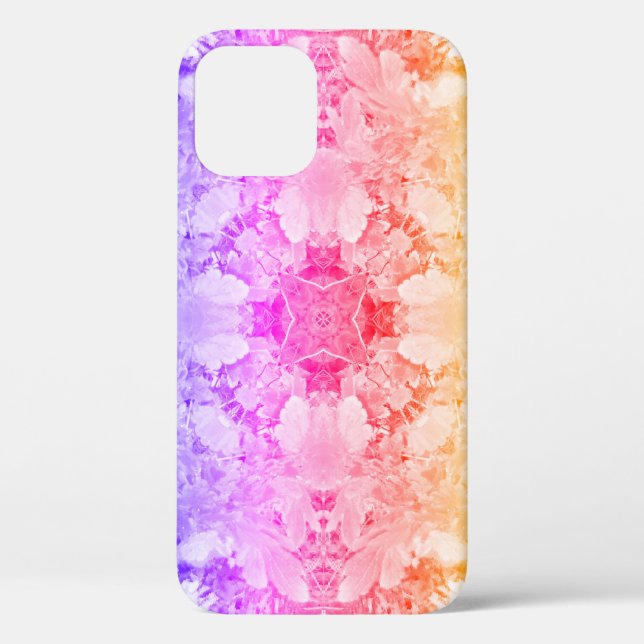 Autumn Leaves Mandala Art Hippie Tapestry Weave  Case-Mate iPhone Case (Back)