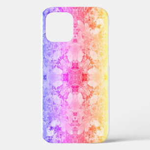 Autumn Leaves Mandala Art Hippie Tapestry Weave iPhone 12 Case