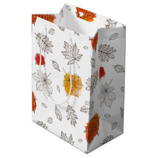 Autumn Leaves Medium Gift Bag