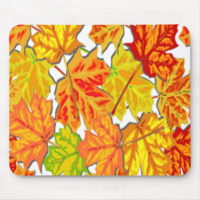 AUTUMN LEAVES MOUSE PAD (Front)