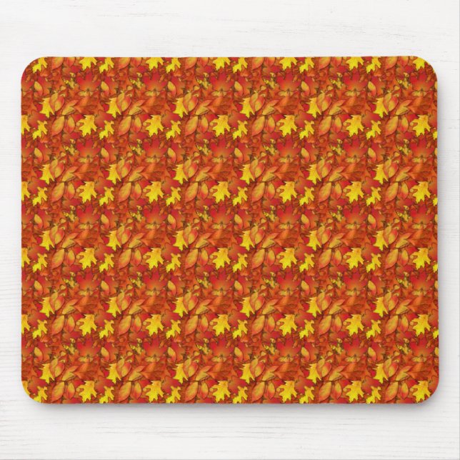 Autumn Leaves Mouse Pad (Front)