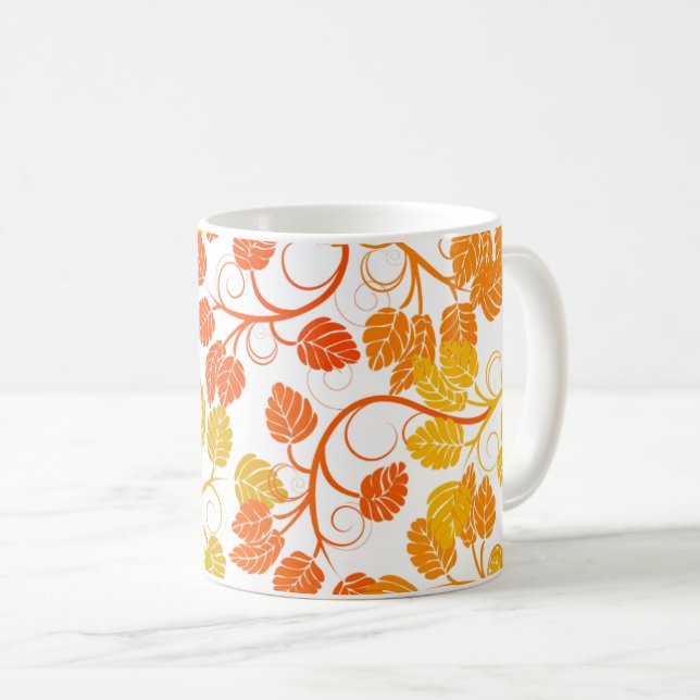 Autumn Leaves Mug (Front Right)