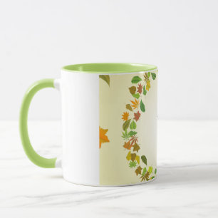 Autumn leaves mug