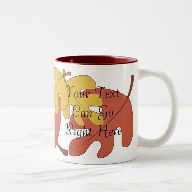 Autumn Leaves Mug (Right)