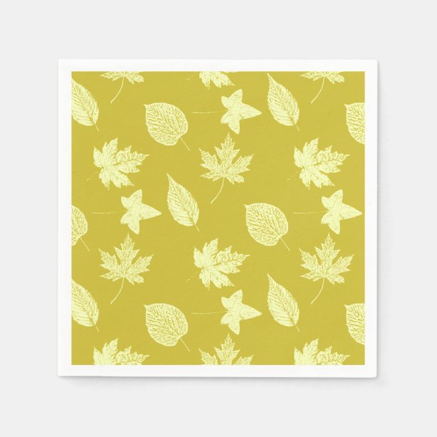 Light Yellow Paper & Party Napkins Zazzle