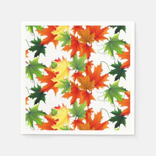 Autumn Leaves Napkins