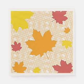 Autumn Leaves Napkins