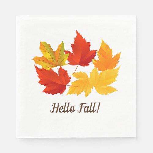 Autumn Leaves Napkins