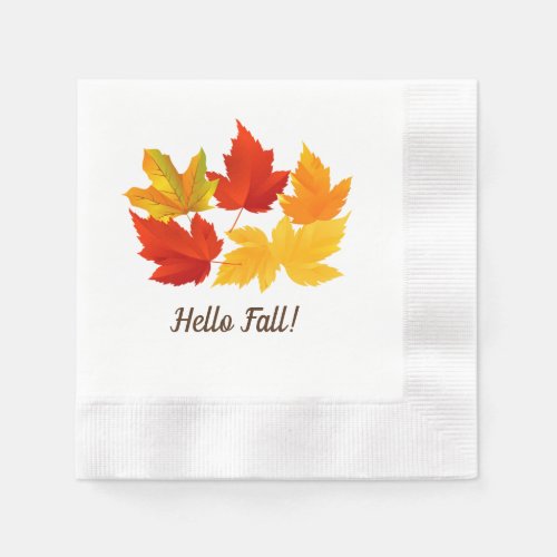 Autumn Leaves Napkins