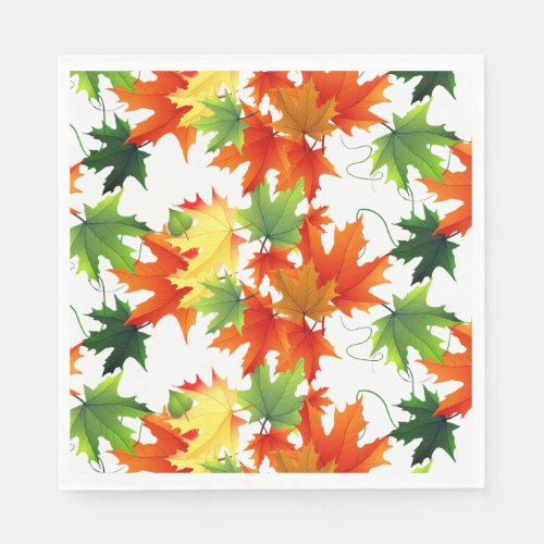 Autumn Leaves Napkins