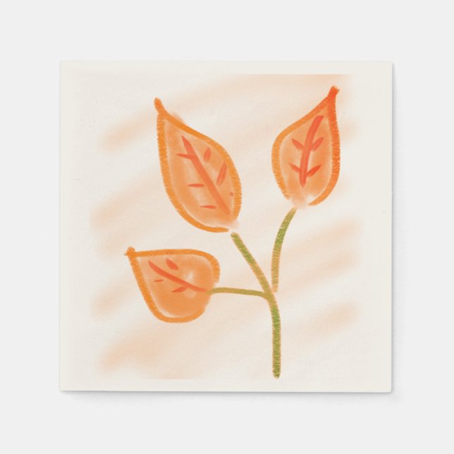Autumn Leaves Napkins (Front)