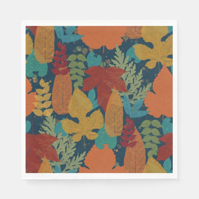 Autumn leaves napkins (Front)