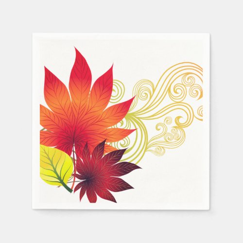 Autumn Leaves Napkins